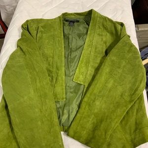 Ashley Stewart Leather Jacket